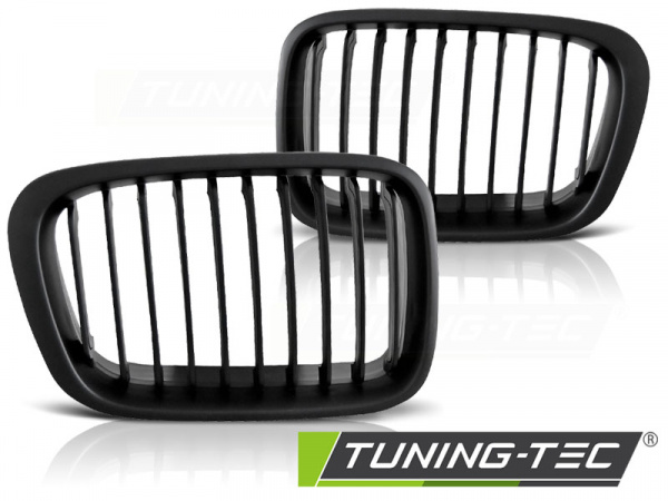 Upgrade Sportgrill Nieren für BMW 3er E46 Limousine/Touring 98-01 matt schwarz